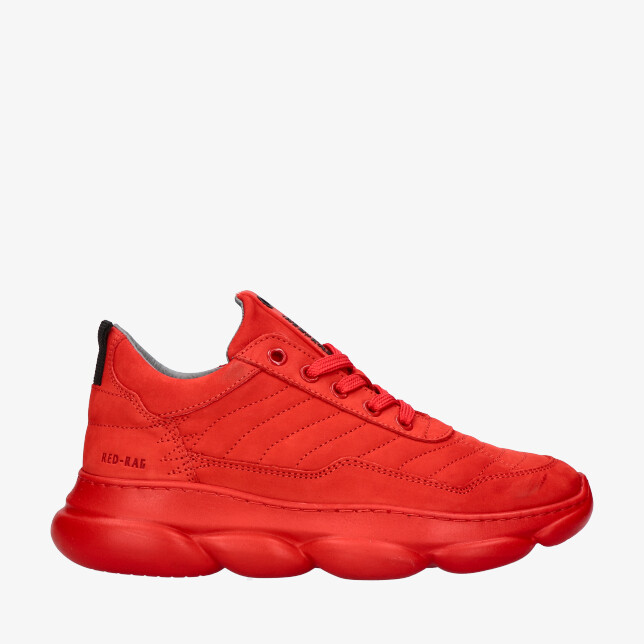Red rag sneakers
