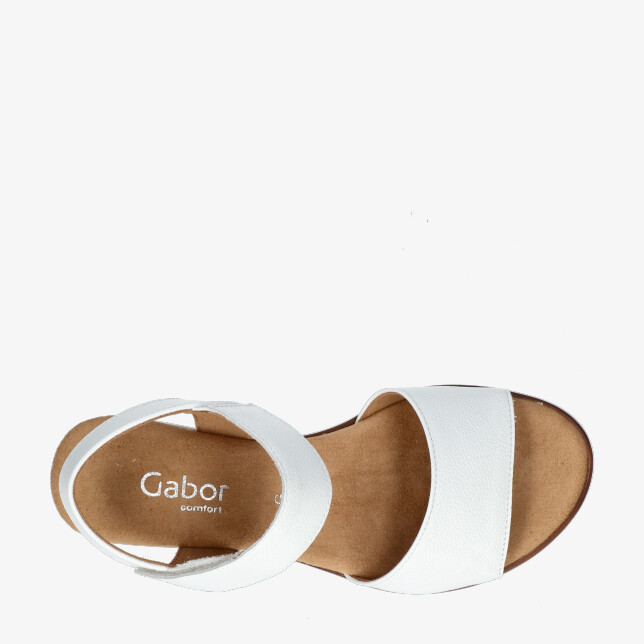 Gabor witte 2025 sandalen