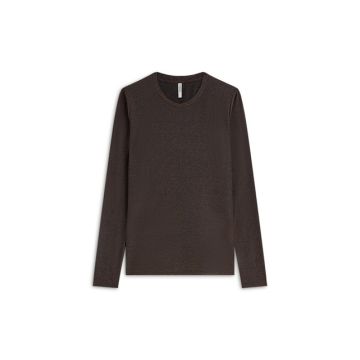 Summum Round Neck Top Long Sleeve Mesh 3s5394-30180 754