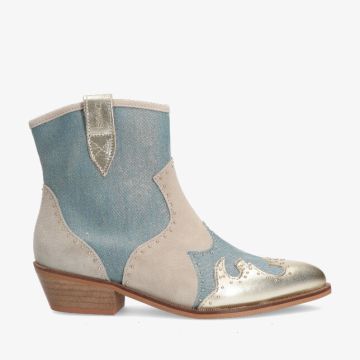 DWRS LION STUDS DENIM B3763-15