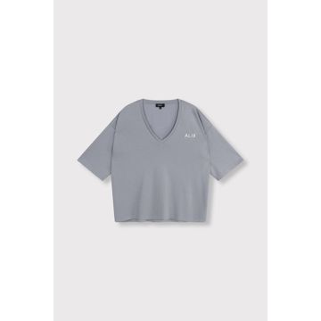 ALIX The Label scuba V-neck top 2607860794 914