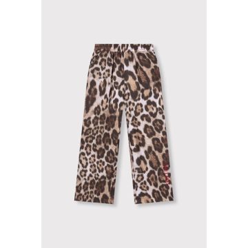 Alix MINI kids woven jaguar wide leg pants 62608181540 601