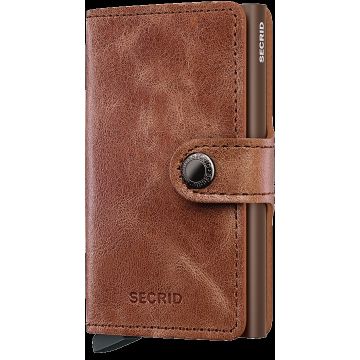 Secrid MINIWALLET VINTAGE COGNAC BROWN