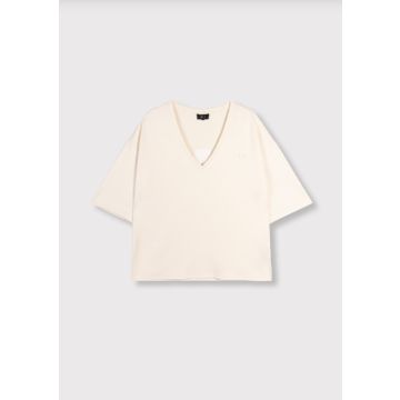 ALIX The Label scuba V-neck top 2606860794 009