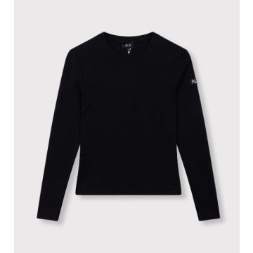 ALIX The Label ladies knitted rib longsleeve t-shi 2608870945 999