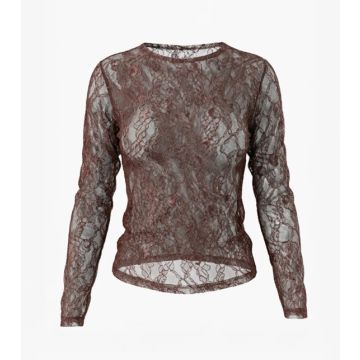 Aimee The Label TonnyW6 lacetop brown