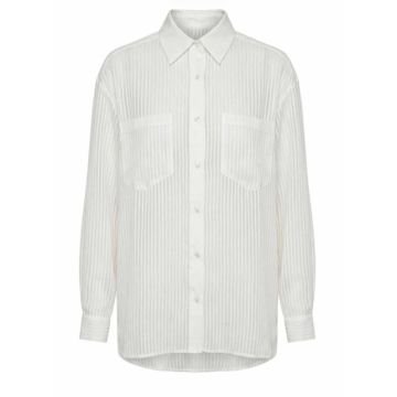 EST'SEVEN NOOR BLOUSE STRIPED WHITE