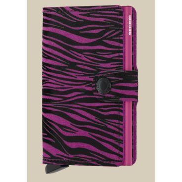Secrid MINIWALLET ZEBRA FUCHSIA