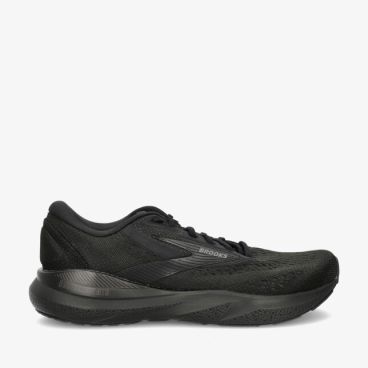 Zwarte Brooks Adrenaline GTS 1104372E 020 hardloopschoen met ademend mesh bovenwerk slanke vorm en dikke dempende zool