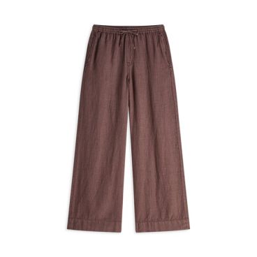 Summum Wideleg pant Light linen lyocell 4s2984-12477 334