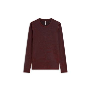 Summum Round Neck Top Long Sleeve Mesh 3s5394-30180 335