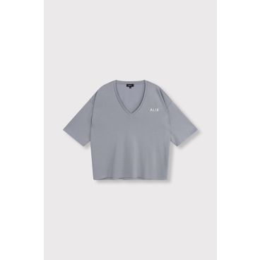 ALIX The Label scuba V-neck top 2607860794 914