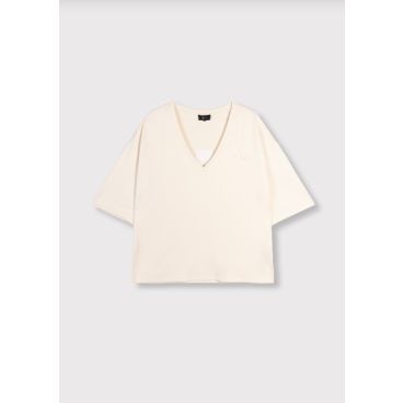 ALIX The Label scuba V-neck top 2606860794 009
