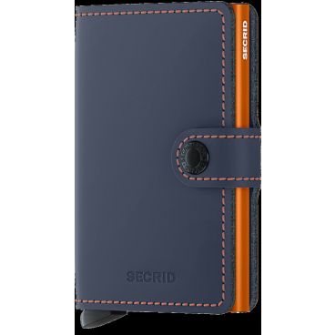 Secrid MINIWALLET NIGHTBLUE & ORANGE