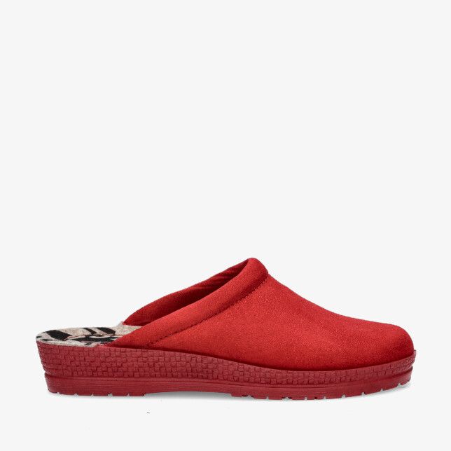 Rohde Neustadt-D 2291 Dames Pantoffels - Warme Microvelour Met Scheerwol