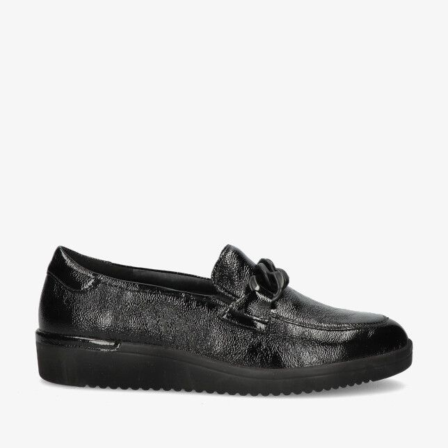 Chaussure Femme Solidus Kathy - Modèle Avec Largeur K (large) - Couleur Noir
