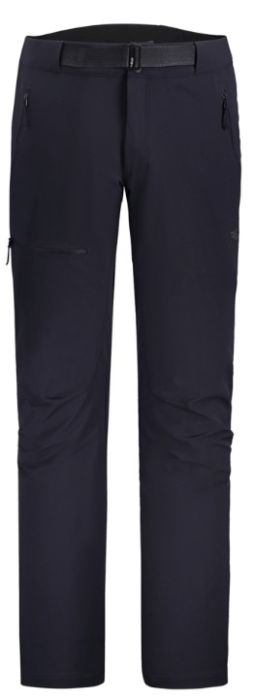 Zwarte Jack Wolfskin LAKE RIDGE JKT M model A65001 6000 met ritszakken en geïntegreerde riem rechte pasvorm