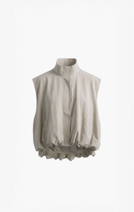 Aimee The Label LowenS6 waistcoat Sand