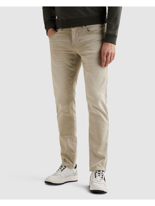Grijze PME Legend PTR2602620 jeans in maat 34 model 5015 met slank toelopende pijpen en lichte wassing