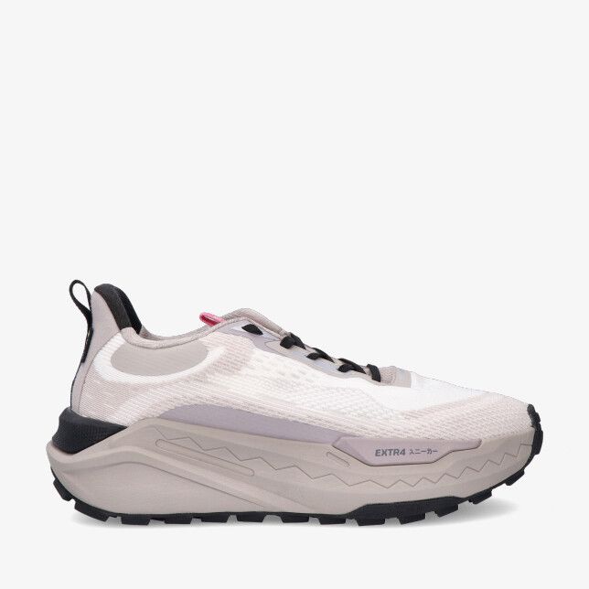 Taupekleurige EXTR4 Kaizen XL Gtx 2.01 1205600 sneaker met mesh bovenwerk dikke zool en zwarte profielzool